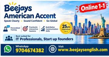 Live American Accent Online Coaching for IT Project Managers