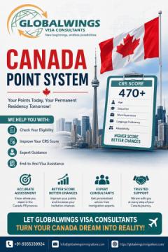 Reliable Canada Points System Experts | Best Canada PR Guidance by GlobalWings visa Consultants
