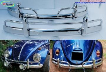 Volkswagen Beetle bumpers () and onwards by stainless steel (VW Käfer Stoßfänger satz)