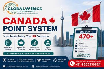 Canada Point System Assistance for PR Visa from India | Globalwings Visa Consultants