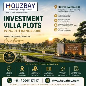 Investment Villa plots in North Bangalore | Houzbay