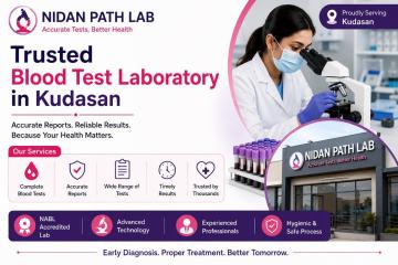Trusted Blood Test Laboratory in Kudasan - Nidan Path Lab