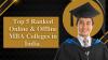Top 5 Ranked Online & Offline MBA Colleges in India