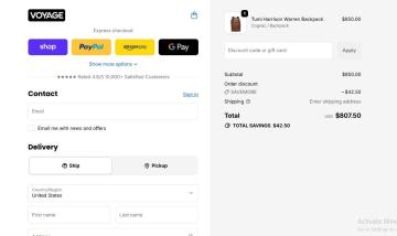 30% OFF Your Purchase on Voyage Luggage