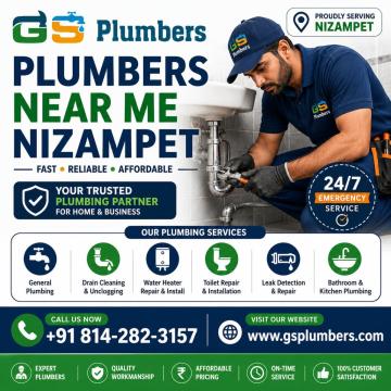plumbers near me nizampet