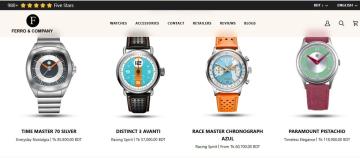 30% OFF All Products at Ferro Watches