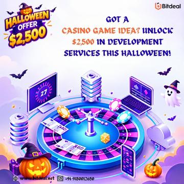 Got a Casino Game Idea? Unlock $2,500 in Development Services This Halloween!