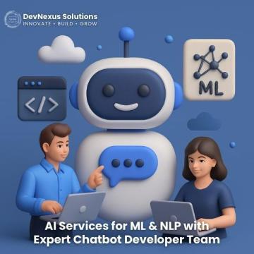 AI Services for ML & NLP with Expert Chatbot Developer Team