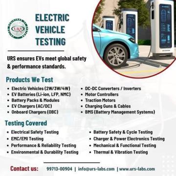 Electric Vehicle Testing Labs near Faridabad
