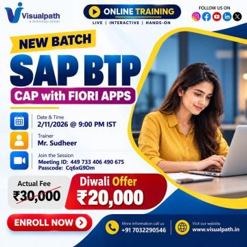 SAP BTP CAP Fiori Training New Batch with Diwali Offer