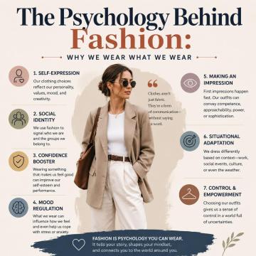 The Psychology Behind Fashion: Why We Wear What We Wear