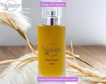 A Mango Oil Cleanser offers a gentle yet effective method for rem