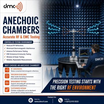 Precision RF Testing Starts with the Right Anechoic Chamber