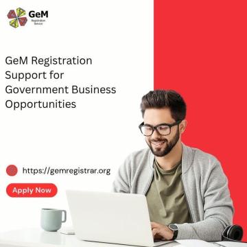 GeM Registration Support for Government Business Opportunities