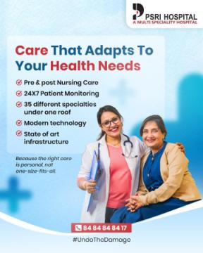 PSRI Multispeciality Hospital Delhi
