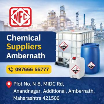 Chemical Suppliers Ambernath for High Quality Industrial Chemicals