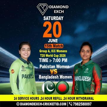 Diamond Exchange ID: Pakistan Women vs Bangladesh Women Live Preview