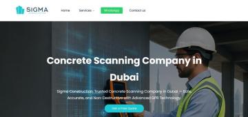 Best Concrete Scanning Company in Dubai | Sigma