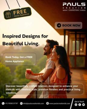 Inspired Designs for Beautiful Living.