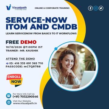 ServiceNow ITOM & CMDB Training | Online Free Demo Session