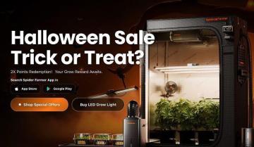 Halloween Sale - Trick or Treat? from Spider Farmer