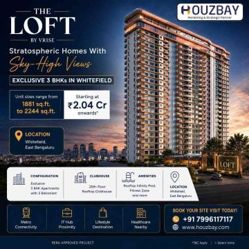 3 BHK Flats in Whitefield Bangalore | Top real estate companies in Bangalore