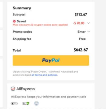 Claim Up to $70 OFF Orders of $35 - $499 or More At AliExpress