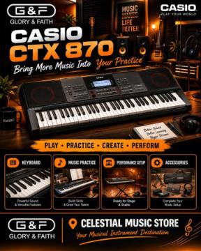 Casio CTX 870 Keyboard