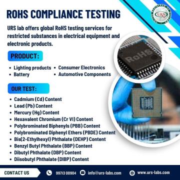 ROHS Compliance Testing Laboratory in Noida