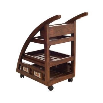 Wooden Bar Trolley Online in India | Elegant Home Entertaining Furniture