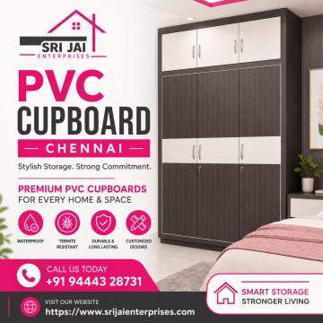 PVC Cupboard Chennai | Customized PVC Cupboard Manufacturer - Sri Jai Enterprises