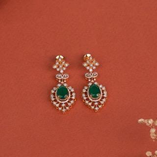 Premium Silver and Crystal Earrings Collection | Padmam