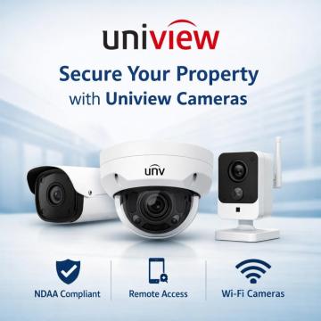 Uniview Cameras – Total Security, Zero Worries