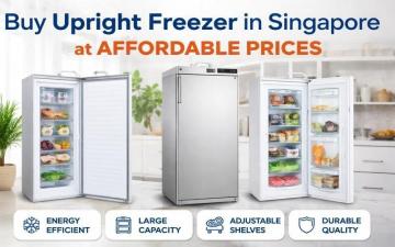 Buy Upright Freezer in Singapore at Affordable Prices