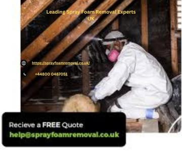 Residential & Commercial Spray Foam Removal UK!