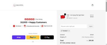 Up To 80% OFF Entire Order on Lumara Systems