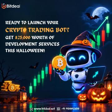 Ready to Launch Your Crypto Trading Bot? Get $25,000 Worth of Development Services This Halloween!