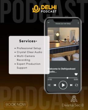 Best Podcast Studio in Delhi | Professional Podcast Recording Studio in Dwarka