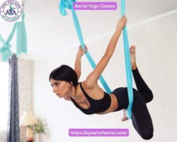 How Do Aerial Yoga Classes Enhance Strength and Flexibility?