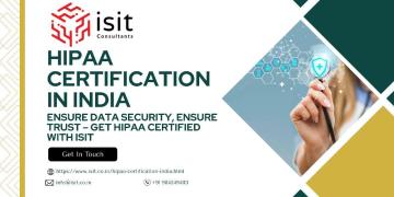 HIPAA Certification in India for Healthcare Data Security