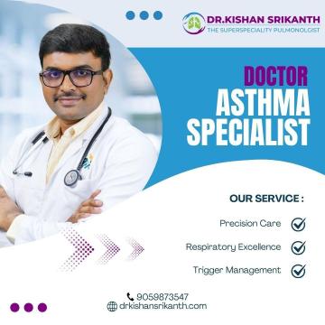 Doctor Asthma Specialist in Hyderabad | Dr. Kishan Srikanth