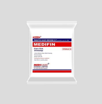 Paraffin Gauze Dressing – Bulk Export Supply | ISO 13485 | Medicare Hygiene India