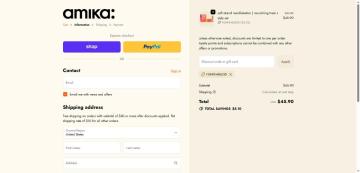 Get 10% OFF Your Amika Order