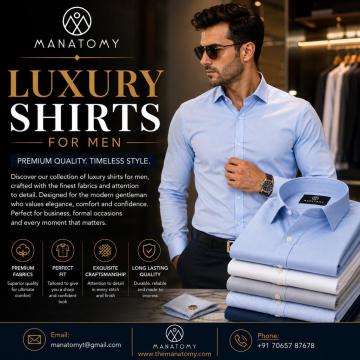 Luxury Shirts for Men