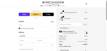 30% OFF All Orders on Mechanism