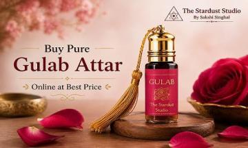 Buy Pure Gulab Attar Online at Best Price | The Stardust Studio