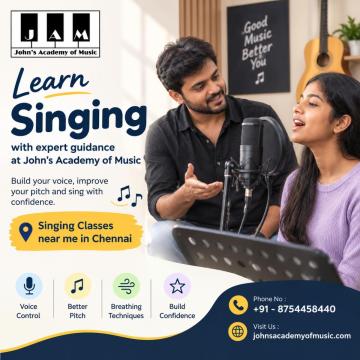 Singing Classes near me in Chennai for Beginners