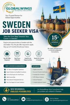 Apply for Sweden Job Seeker Visa with Trusted Immigration Experts
