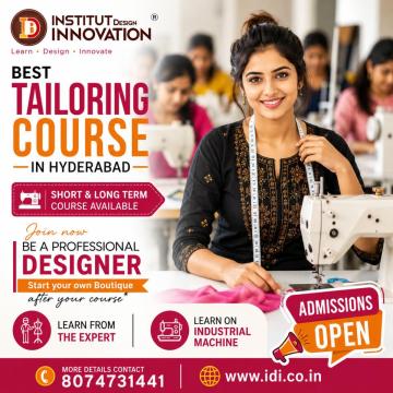 Professional Tailoring Course in Hyderabad – Learn Tailoring & Stitching