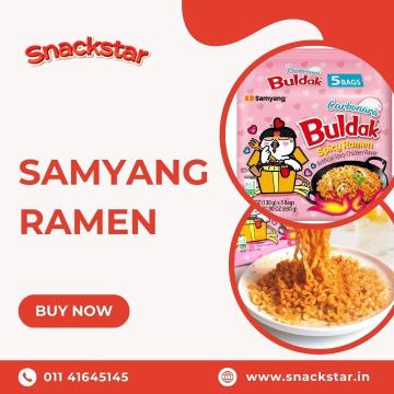 Enjoy Spicy Samyang Ramen Anytime at Home